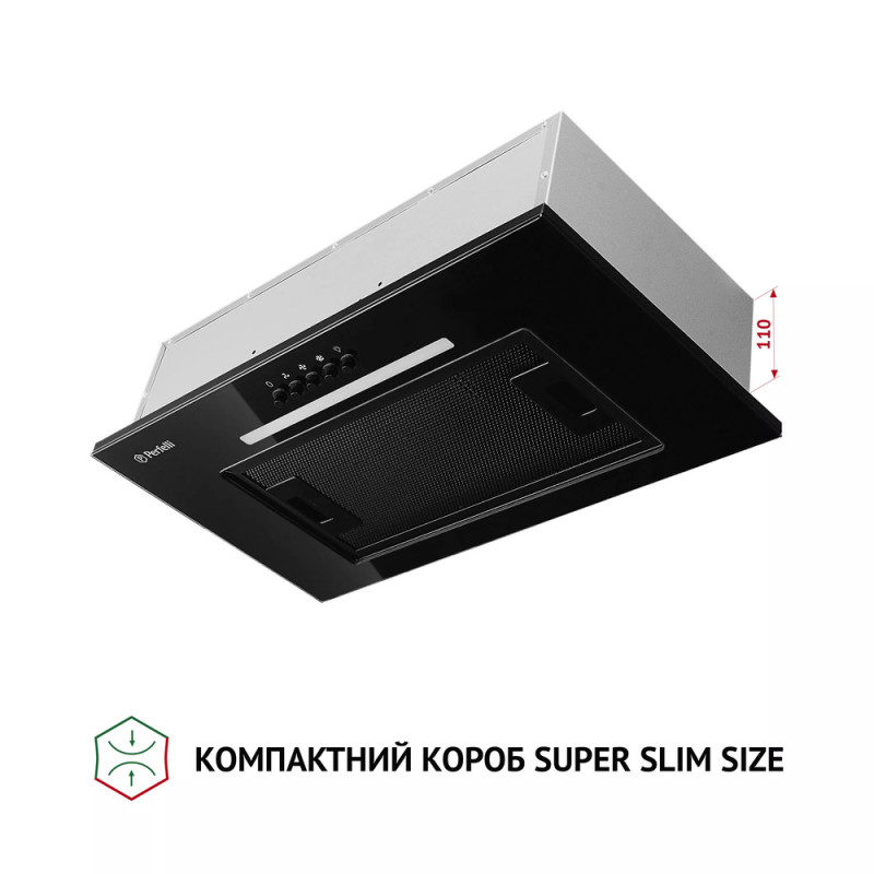 Витяжка PERFELLI BI 5256 BL 700 LED
