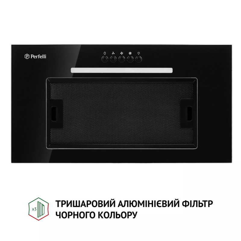 Витяжка PERFELLI BI 5256 BL 700 LED