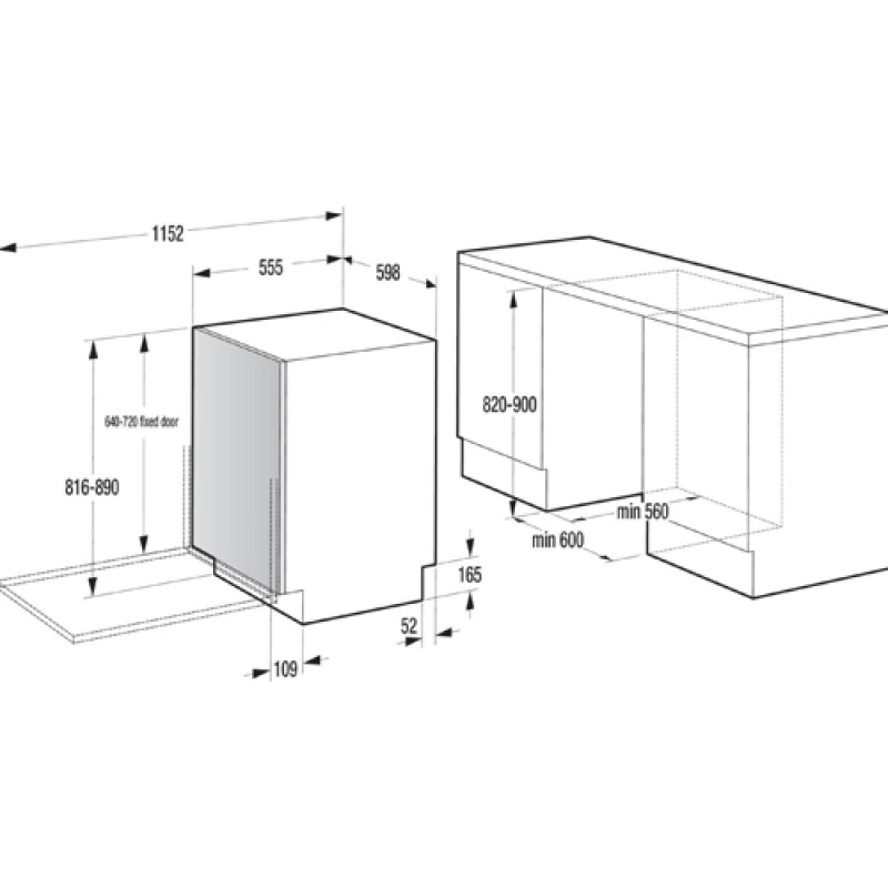 Посудомийна машина GORENJE GV673D63