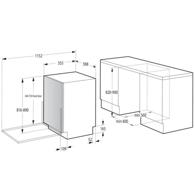 Посудомийна машина GORENJE GV642E60