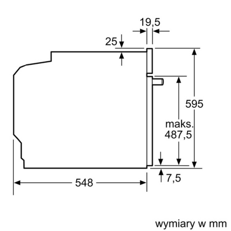 Духова шафа BOSCH HBA334YS0