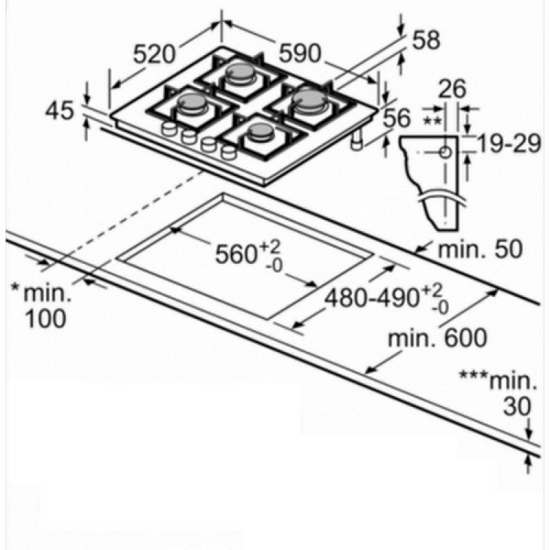 Варильна поверхня BOSCH PPP6A6B90