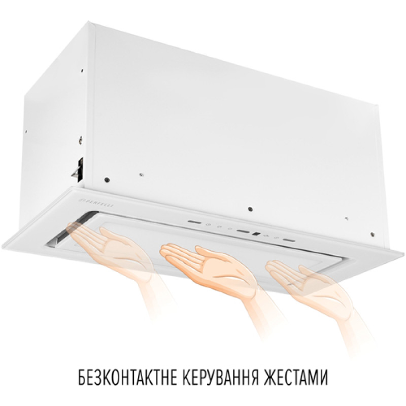 Витяжка PERFELLI DESIGN VISION 6 BIANCO SILENZIO