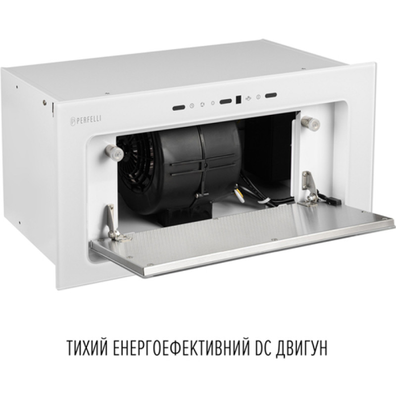 Витяжка PERFELLI DESIGN VISION 6 BIANCO SILENZIO