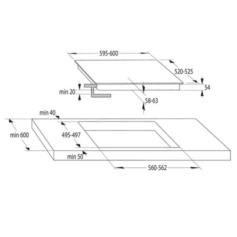 Варильна поверхня GORENJE IT 640 BSC