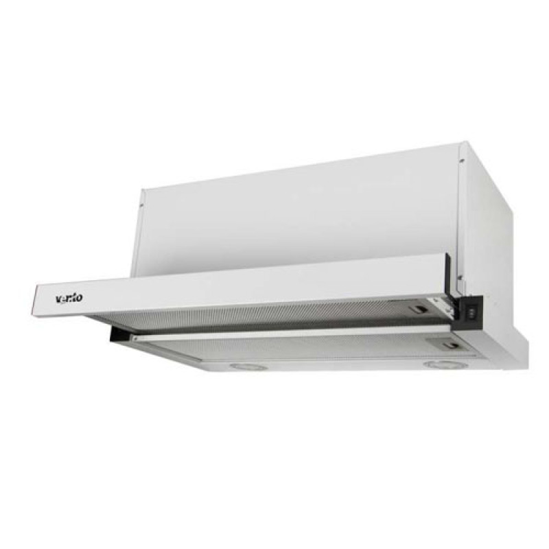 Витяжка VENTOLUX GARDA 60 WH (1100) LED