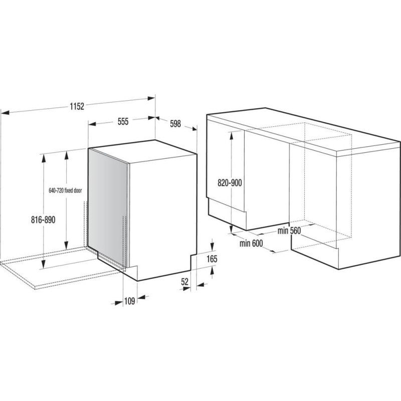 Посудомийна машина GORENJE GV663D60