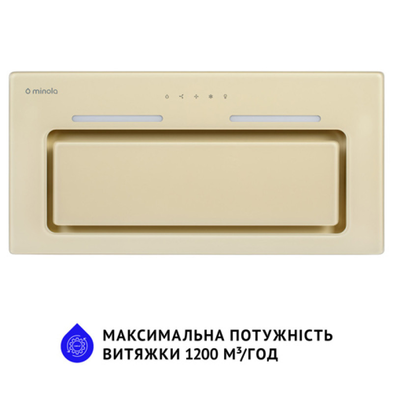 Витяжка MINOLA HBI 6873 IV GLASS 1200 LED Line