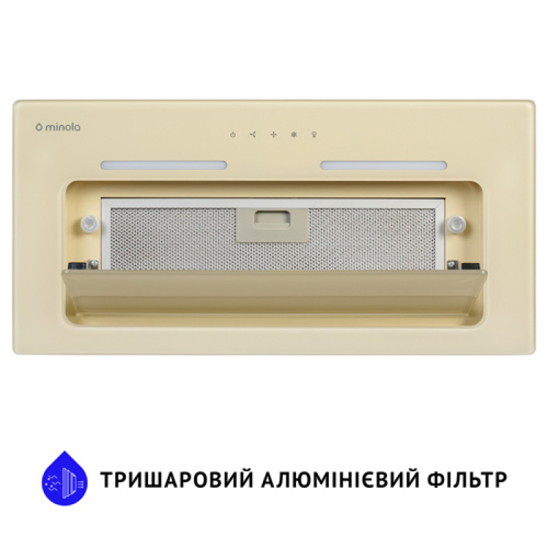 Витяжка MINOLA HBI 6873 IV GLASS 1200 LED Line