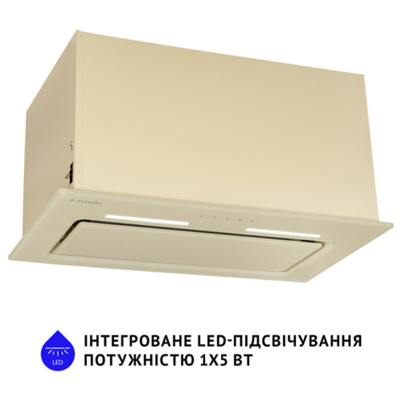 Витяжка MINOLA HBI 6873 IV GLASS 1200 LED Line