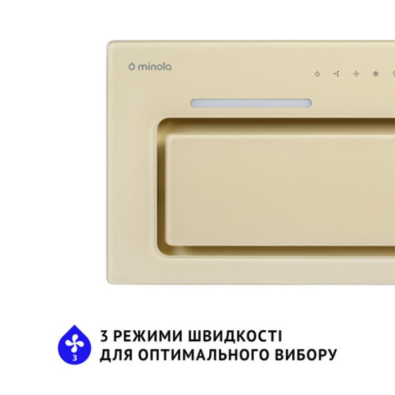 Витяжка MINOLA HBI 6873 IV GLASS 1200 LED Line