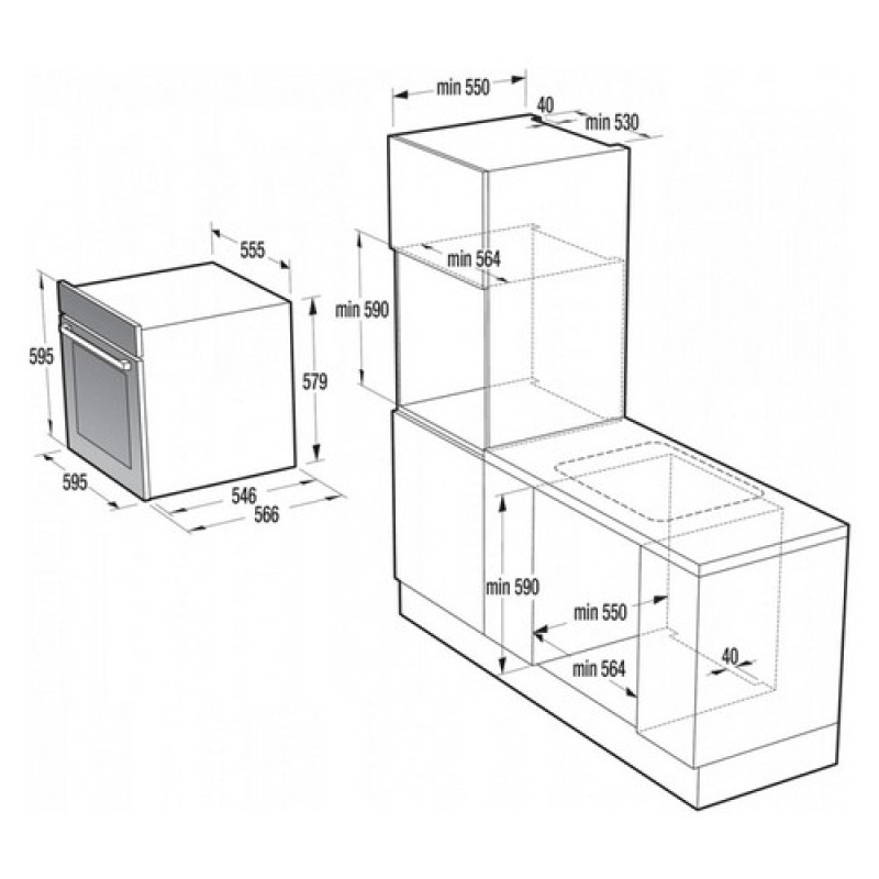 Духова шафа GORENJE BOP798S54X
