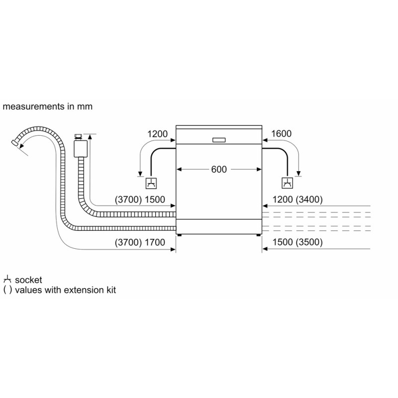 Посудомийна машина BOSCH SMV4HCX19E