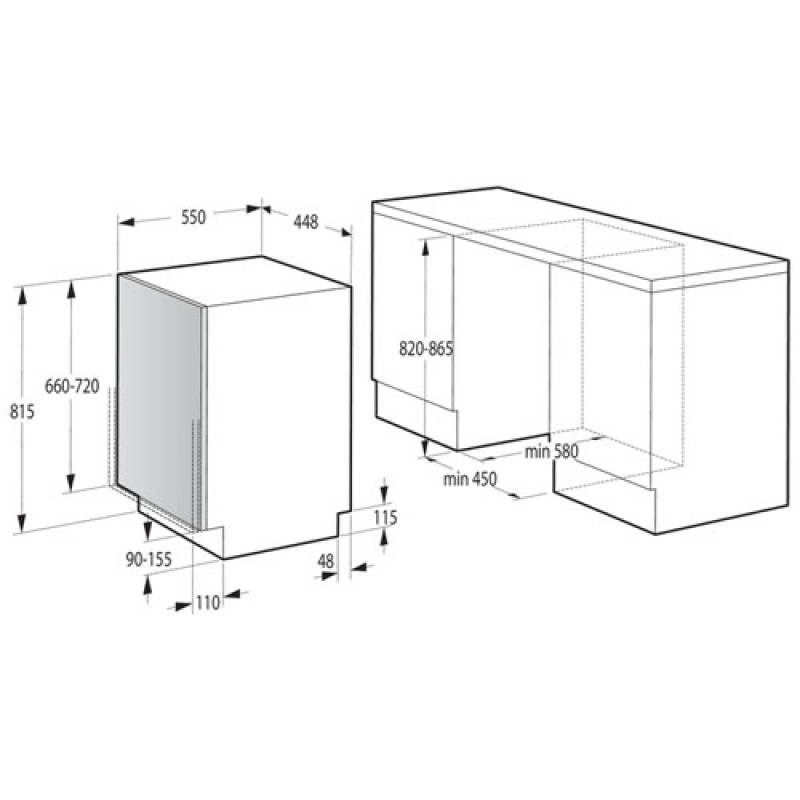 Посудомийна машина GORENJE GV520E10