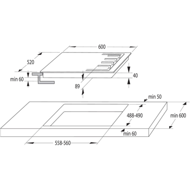 Варильна поверхня GORENJE G641XHC