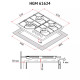 Варильна поверхня PERFELLI HGM 61624 WH