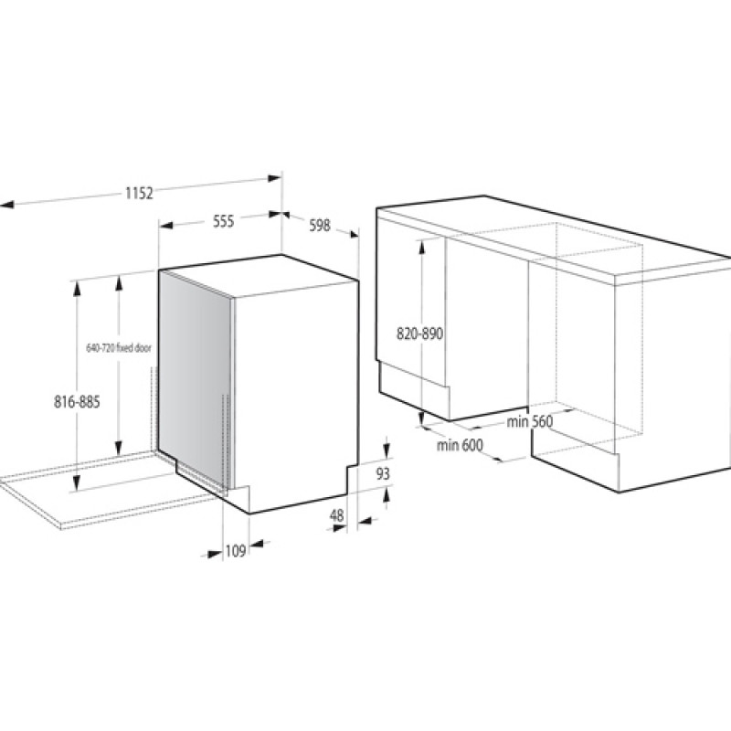 Посудомийна машина GORENJE GV642E90