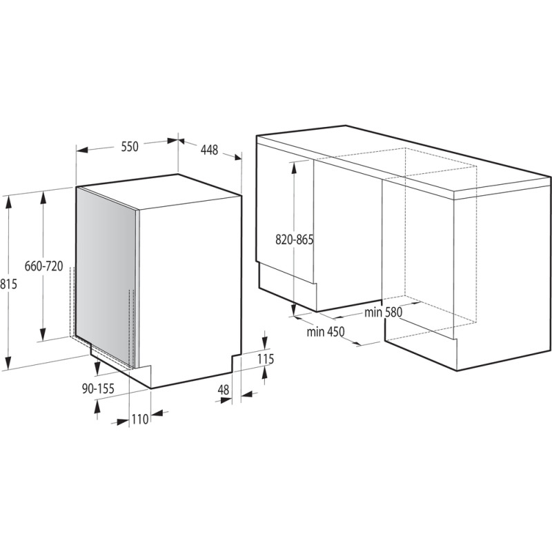 Посудомийна машина GORENJE GV561D10