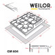 Варильна поверхня WEILOR GM 604 BL