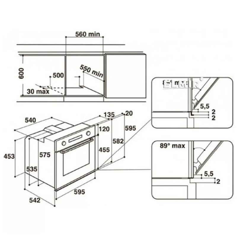 Духова шафа WHIRLPOOL AKP 786 WH