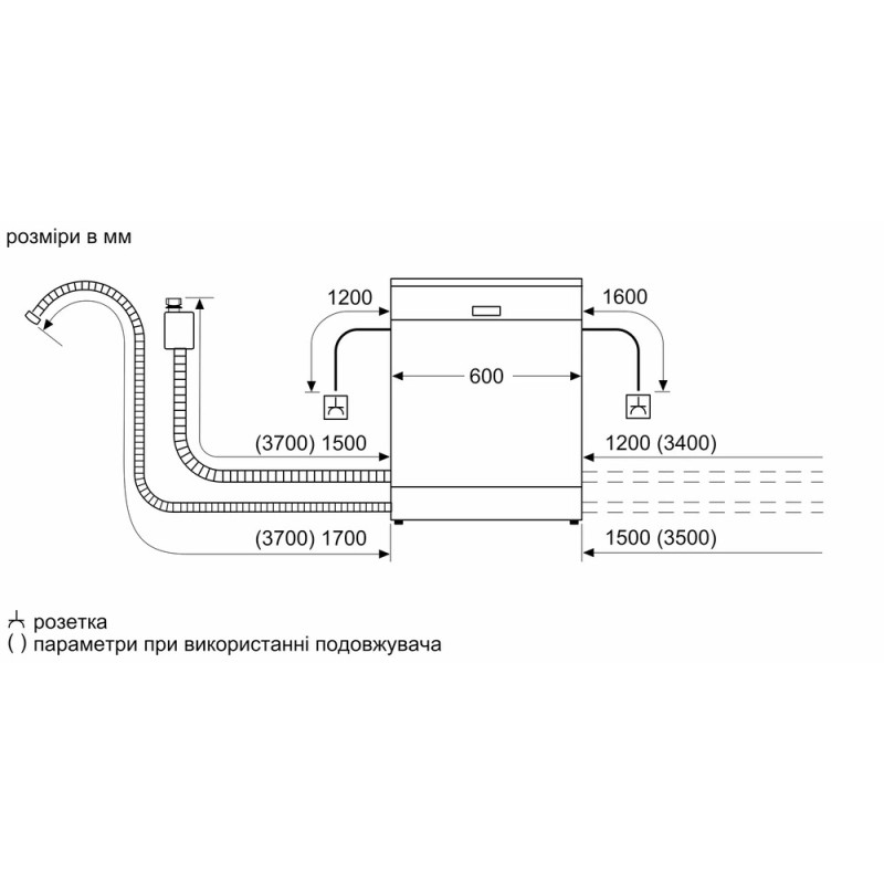 Посудомийна машина BOSCH SMV4HVX00K