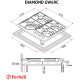 Варильна поверхня PERFELLI DIAMOND GW69C NERO