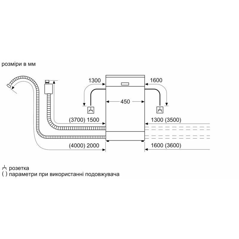 Посудомийна машина BOSCH SPV4HMX14Q