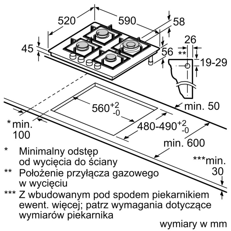 Варильна поверхня BOSCH PNH6B6K40