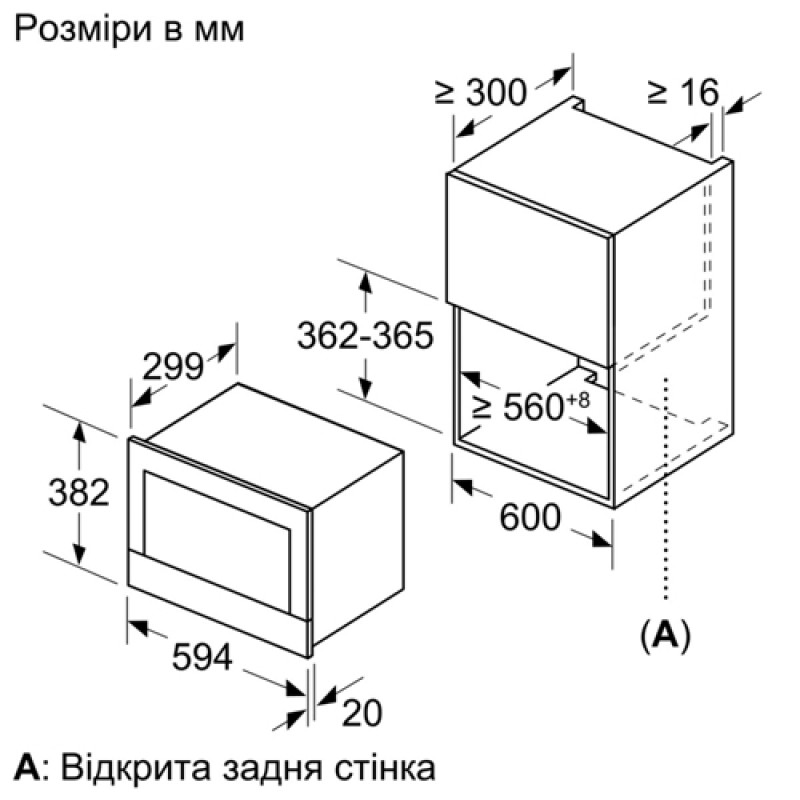Мікрохвильова піч BOSCH BFL634GB1