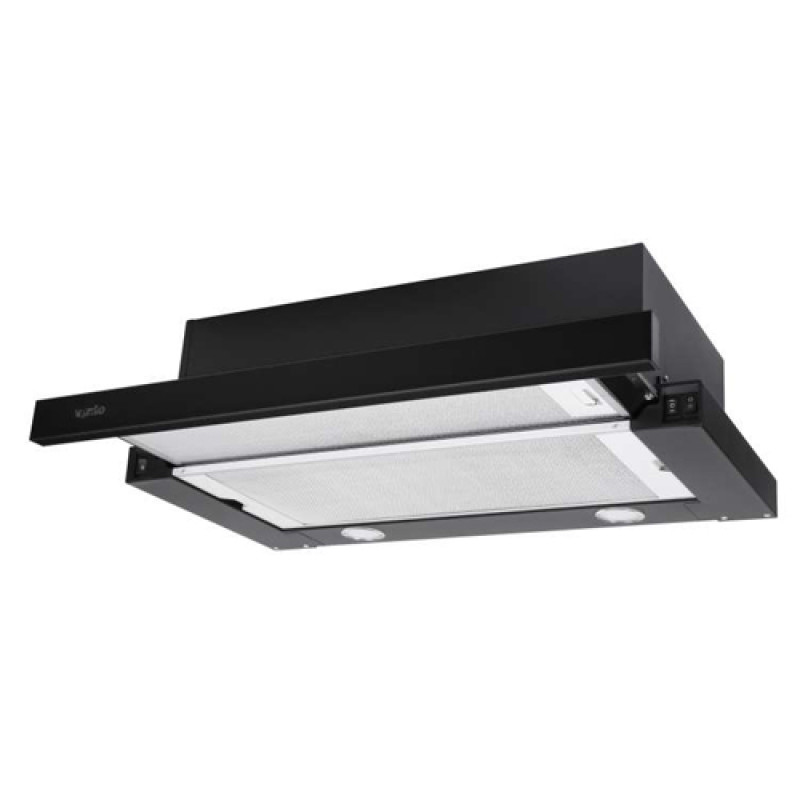 Витяжка VENTOLUX GARDA 60 BK (750) SMD LED