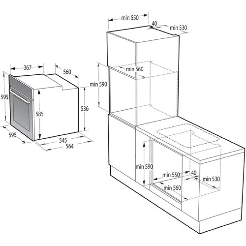 Духова шафа GORENJE BPS6737E03X