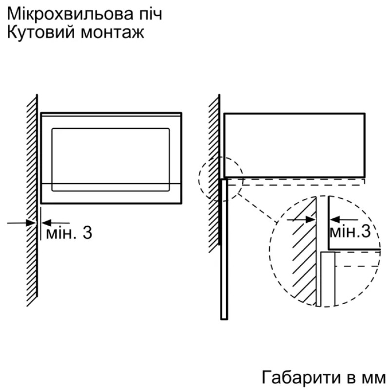 Мікрохвильова піч BOSCH BEL554MW2