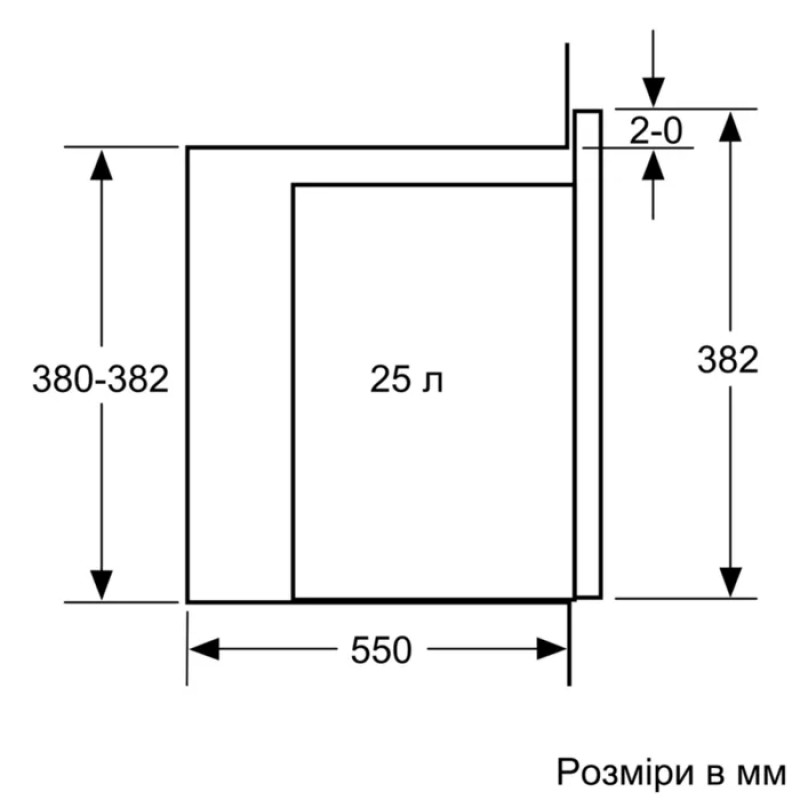 Мікрохвильова піч BOSCH BEL554MW2
