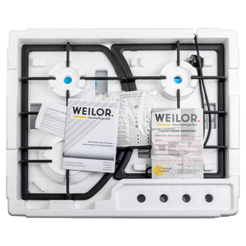 Варильна поверхня WEILOR GG W 644 WH