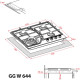 Варильна поверхня WEILOR GG W 644 WH