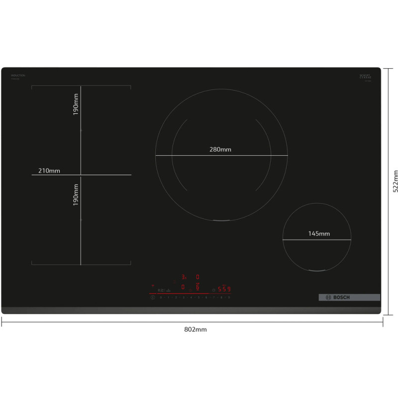 Варильна поверхня BOSCH PVS831HB1E
