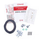 Варильна поверхня PERFELLI DIAMOND GW69C BIANCO