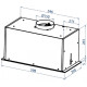 Витяжка MINOLA HBI 6673 WH GLASS 1000 LED Line