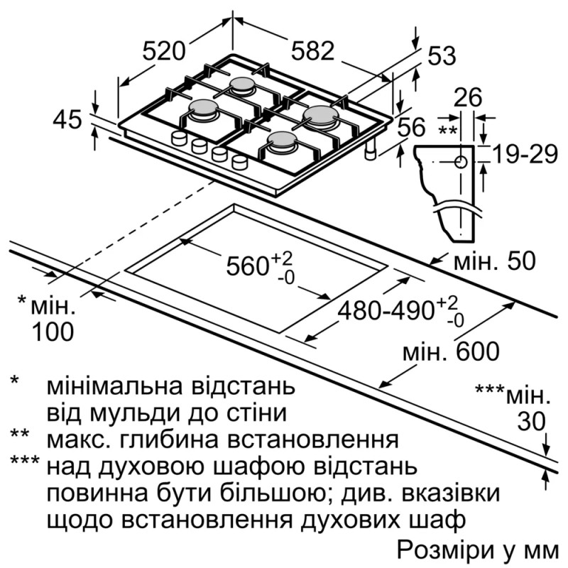Варильна поверхня BOSCH PGP6B6K90R
