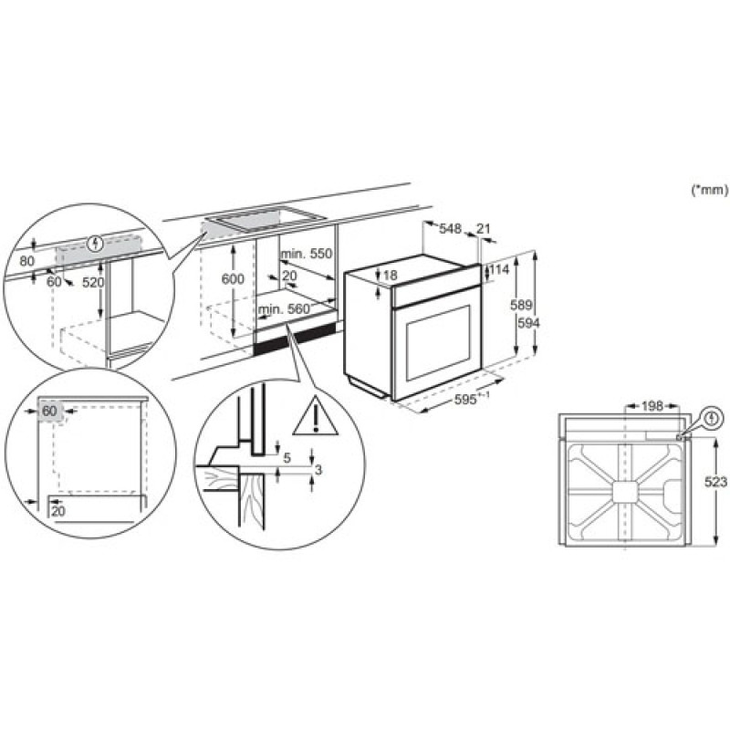 Духова шафа ELECTROLUX KODEC75X2