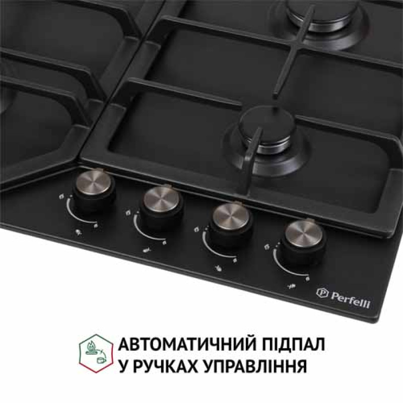 Варильна поверхня PERFELLI HGM 61424 BL