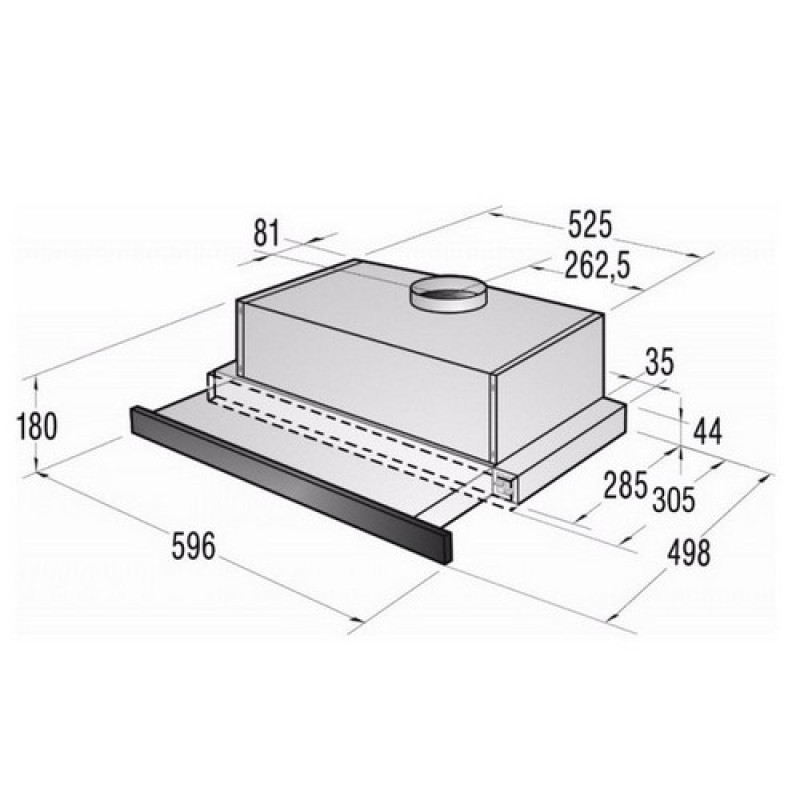 Витяжка GORENJE DKF 2600 MS