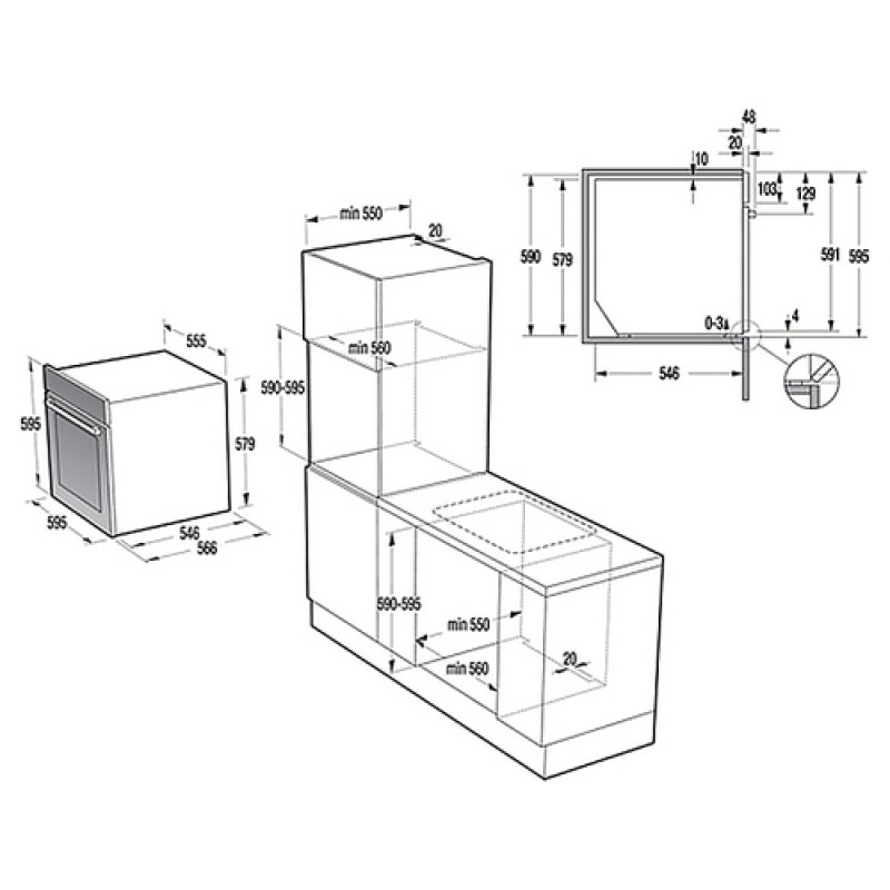 Духова шафа GORENJE BCS 798 S 24 BG